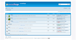 Desktop Screenshot of forums.cocoaforge.com